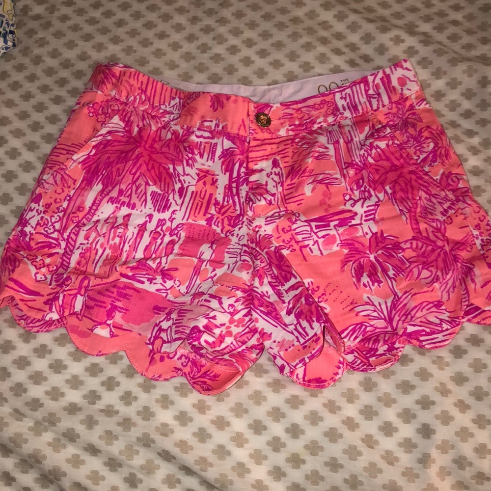 lily pulitzer buttercup shorts